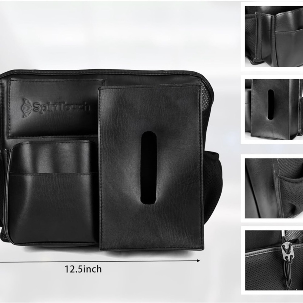 SpiriTouch Car Organizer,Dual-Side Car Between Seat,Automotive Consoles Organize